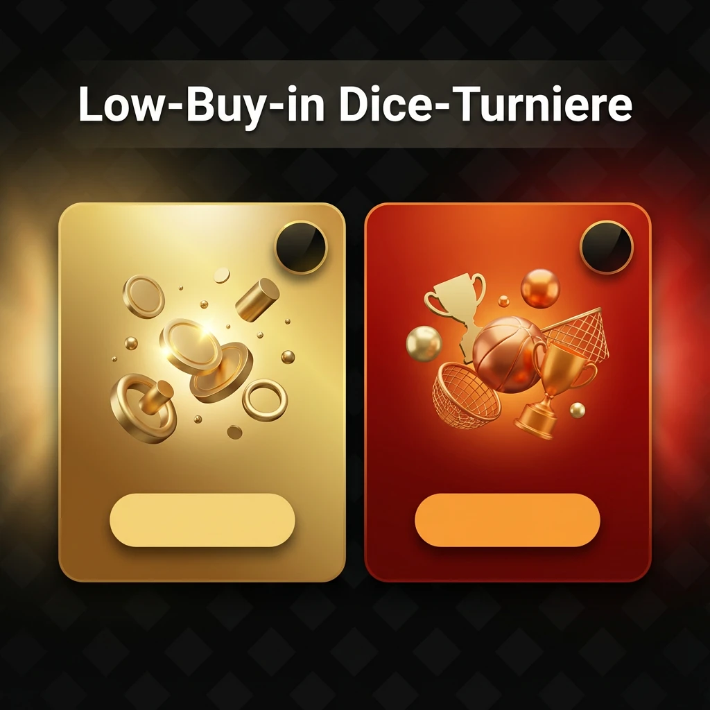 Low-Buy-in Dice-Turniere