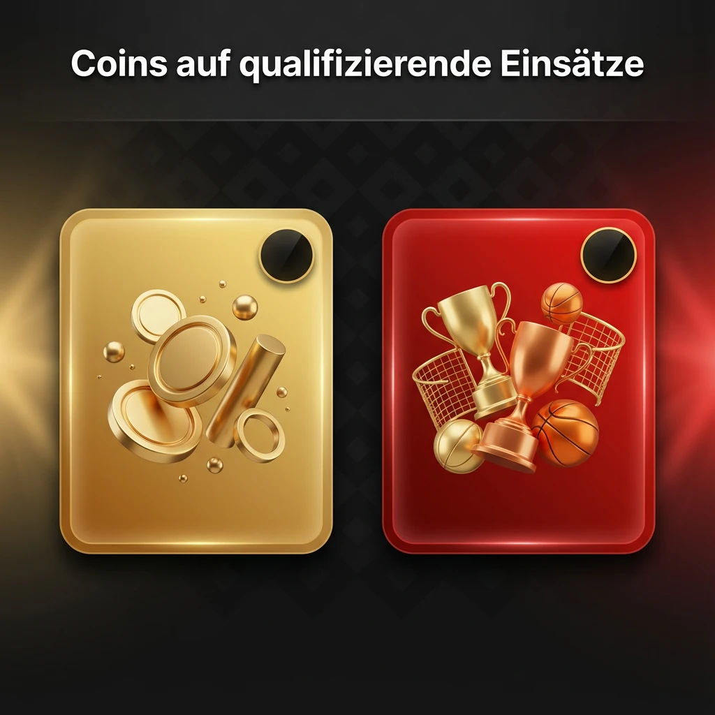 Coins auf qualifizierende Einsätze